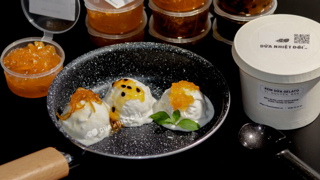 Kem Dừa Gelato