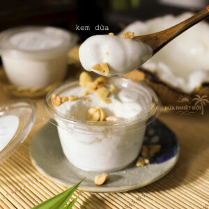 Set 10 Hộp - Kem Dừa - Hộp 100ml