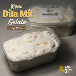 Kem Gelato Dừa Mít