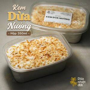 Kem Gelato Dừa Nướng