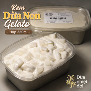 Kem dừa non gelato 350ml